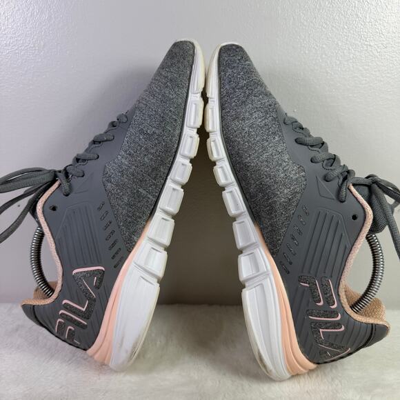 FILA Memory Primeforcer Gray/Pink Sneakers Women’s Size 11 - Picture 5 of 10